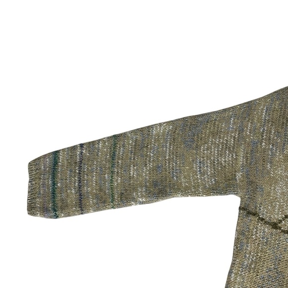 VTG SIGRID OLSEN SPORT Long Sleeve Floral Green Sweater Knit Top Size 2X - Picture 10 of 16